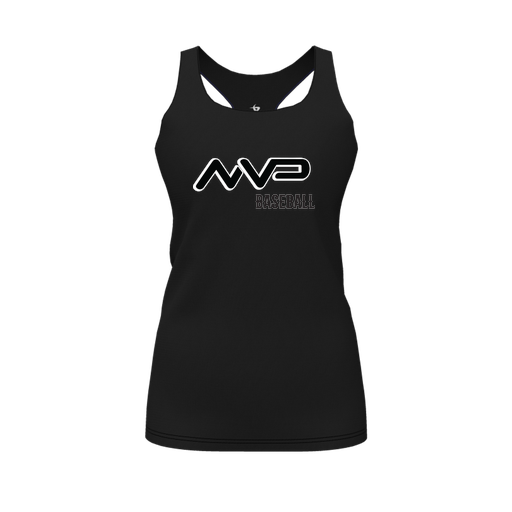 [FT0TRBBK-FYS-LOGO1] Decker Racerback Tank Top (Female Youth S, Black, Logo 1)