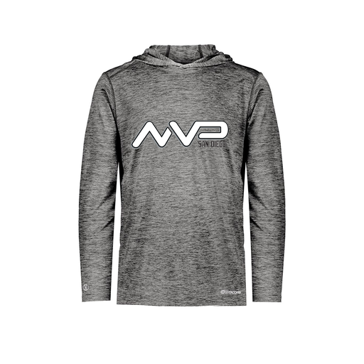 [FOLHCGBK-AS-LOGO2] Decker Men's Charge Hoodie (Adult S, Black, Logo 2)