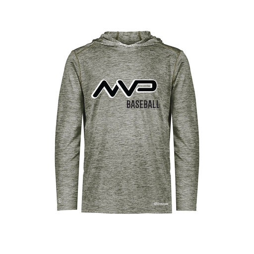 [FOLHCGGY-AS-LOGO1] Decker Men's Charge Hoodie (Adult S, Gray, Logo 1)