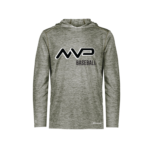 [FOLHCGGY-YS-LOGO1] Decker Youth Charge Hoodie (Youth S, Gray, Logo 1)